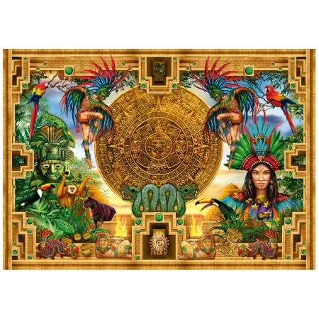 Puzzle Educa Montaje Azteca Maya de 2000 Piezas Puzzles Educa - 1