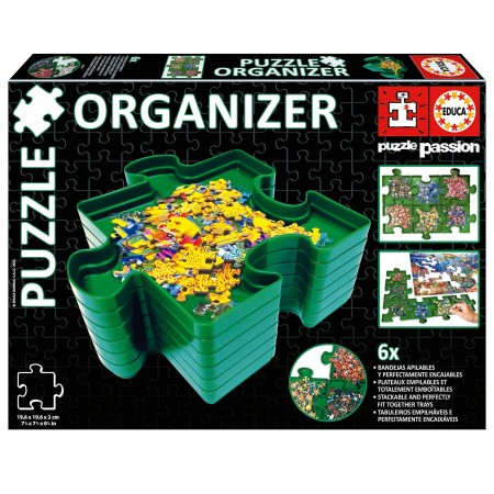 Organizador de Puzzle 6 bandejas Puzzles Educa - 1