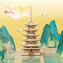 Robotime Pagoda de cinco pisos Robotime - 2