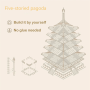 Robotime Pagoda de cinco pisos Robotime - 5