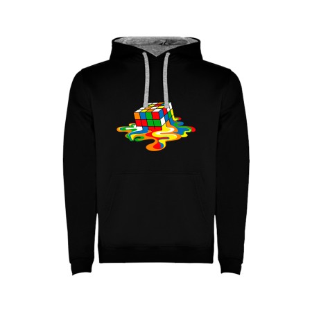 Sudadera Cubo de Rubik Derretido 4x4