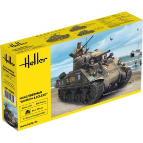 M4A2 Sherman "Division Leclerc" deco.FR M4A2 Sherman "Division Leclerc" deco.FR Heller - 1