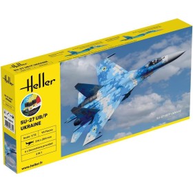 STARTER KIT SU-27 UB/P Ukraine STARTER KIT SU-27 UB/P Ukraine Heller - 1