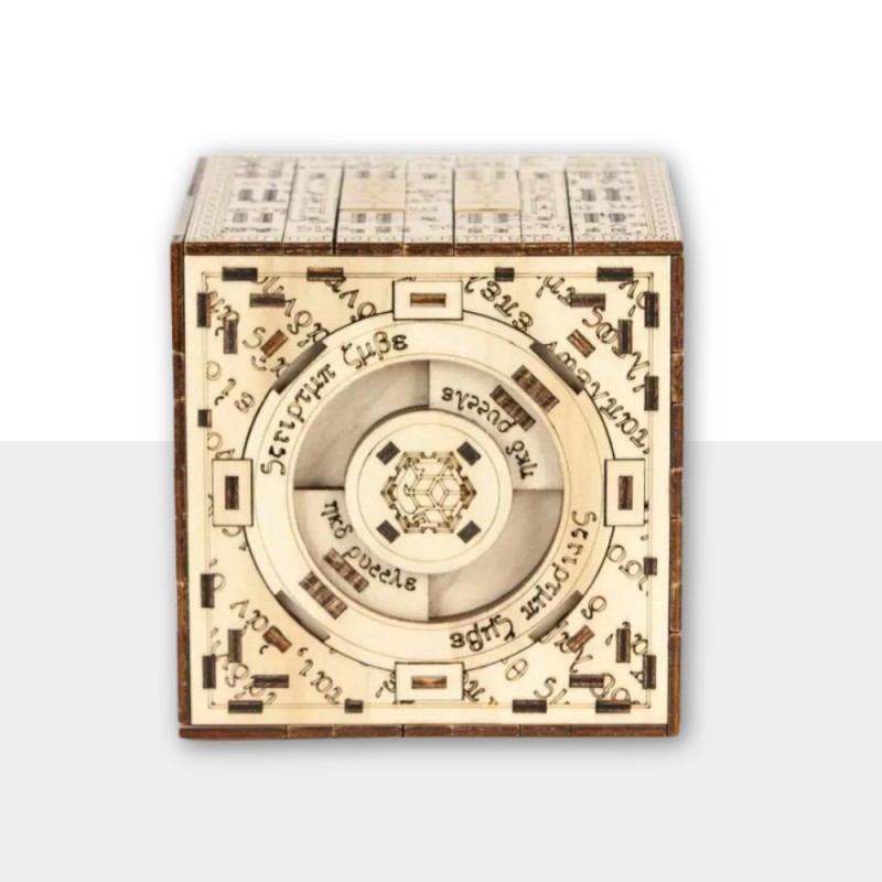 Scriptum Cube Puzzle Desafío Mitológico en 3D 🧩 Kubekings