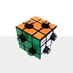 Evgeniy Button Cube (2 Holes, 1/2) Evgeniy Button Cube (2 Holes, 1/2) Calvins Puzzle - 1