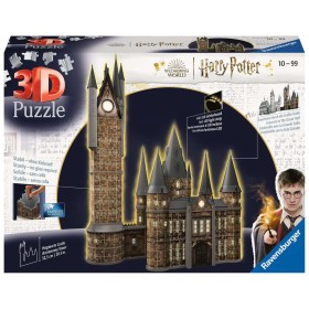 Puzzle 3D Castillo de Hogwarts – Torre de Astronomía - Night Edition 626 Piezas Puzzle 3D Castillo de Hogwarts – Torre de Astronomía - Night Edition 626 Piezas Ravensburger - 1