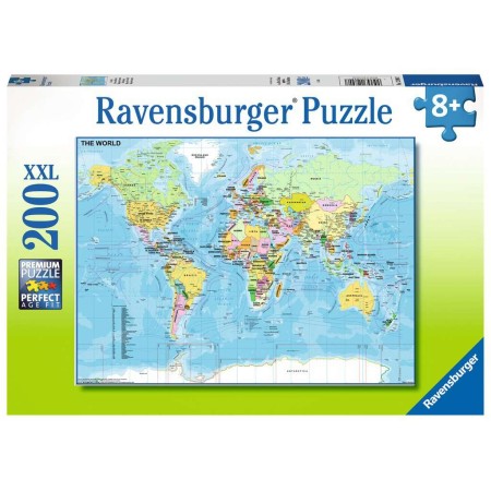 Puzzle Ravensburger Mapa del Mundo XXL de 200 Piezas Ravensburger - 1