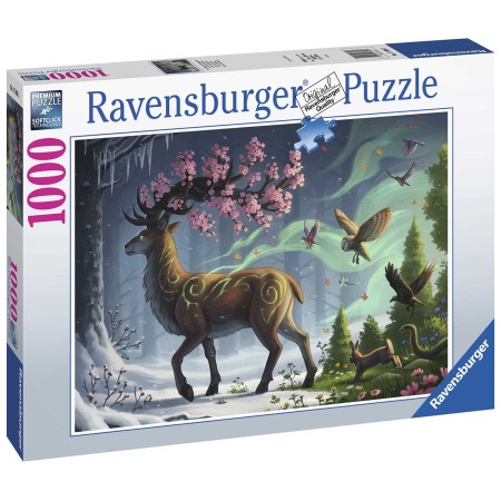Puzzle Ravensburger Ciervo en Primavera de 1000 Piezas Ravensburger - 1