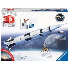 Puzzle 3D Ravensburger Cohete Apolo Saturno V de 440 Piezas Puzzle 3D Ravensburger Cohete Apolo Saturno V de 440 Piezas Ravensburger - 1