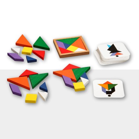 🧠 Speed Tangram Colourful: Diversión y Aprendizaje Kubekings - Main Image