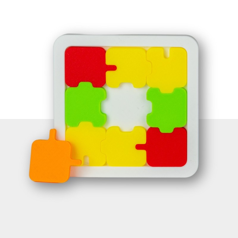 Nosey Puzzle - Desafía tu Ingenio con 9 Piezas Únicas