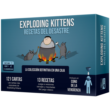 Exploding Kittens Recetas del Desastre Exploding Kittens - 1