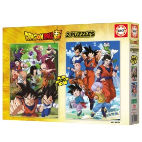 Puzzle Educa Dragon Ball 2 x 500 Piezas Puzzles Educa - 1