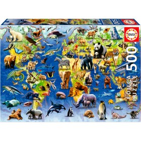 Puzzle Educa Especies en Peligro de Extinción de 500 Piezas Puzzle Educa Especies en Peligro de Extinción de 500 Piezas Puzzles Educa - 1