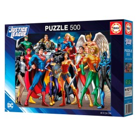 Puzzle Educa Justice League DC Comics de 500 Piezas Puzzle Educa Justice League DC Comics de 500 Piezas Puzzles Educa - 1