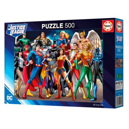 Puzzle Educa Justice League DC Comics de 500 Piezas Puzzles Educa - 1