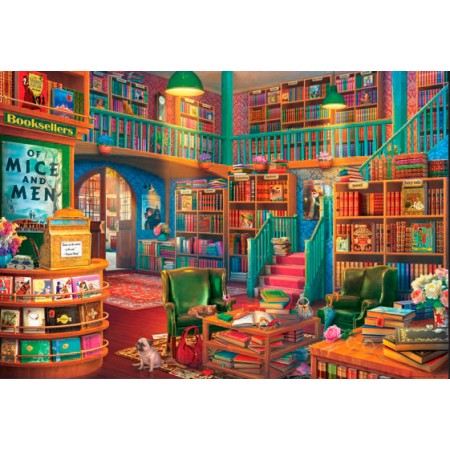 Puzzle Educa Librería de 1000 Piezas Puzzles Educa - 1