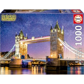 Puzzle Educa Tower Bridge Efecto Neón 1000 Piezas Puzzle Educa Tower Bridge Efecto Neón 1000 Piezas Puzzles Educa - 3
