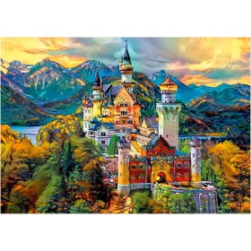 Puzzle Educa Castillo de Neuschwanstein de 1000 Piezas Puzzle Educa Castillo de Neuschwanstein de 1000 Piezas Puzzles Educa - 1