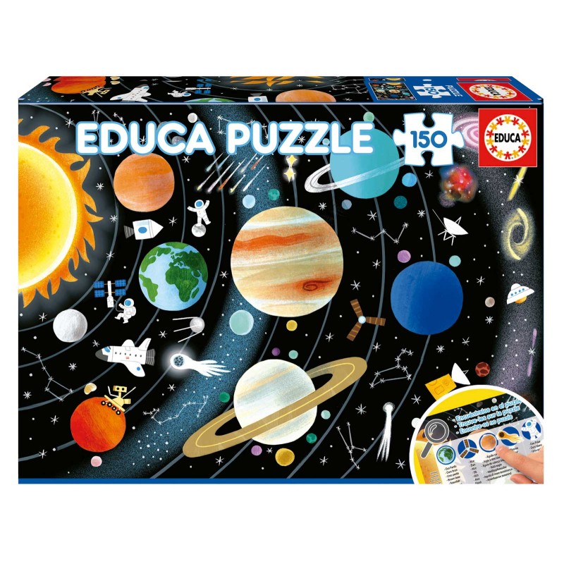 🌌Puzzle Educa Sistema Solar - 150 piezas - kubekings.