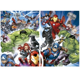 Puzzle Educa Vengadores de 2 x 100 Piezas Puzzle Educa Vengadores de 2 x 100 Piezas Puzzles Educa - 1