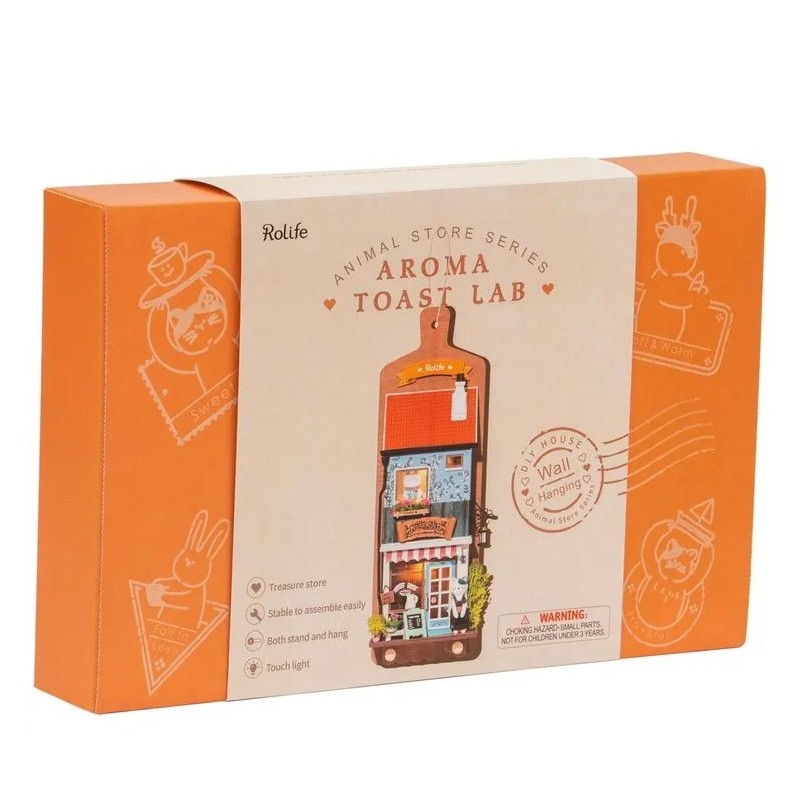 Toasted Lab 🍞 Kit DIY Panadería Aroma Toast Lab de Robotime