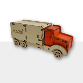 Maze1 Truck Secret Escape Box Maze1 Truck Secret Escape Box Eureka! 3D Puzzle - 1