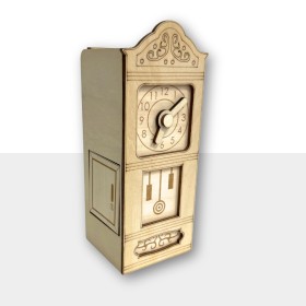 Grandfather Clock Escape Box Grandfather Clock Escape Box Eureka! 3D Puzzle - 1