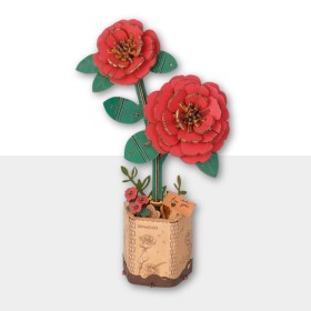 Robotime Red Camellia Robotime Red Camellia Robotime - 1