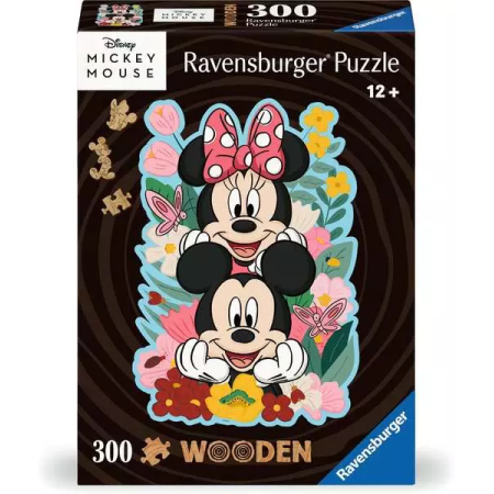 Puzzle Ravensburger Disney Mickey & Minn Wooden de 300 Piezas Ravensburger - 1