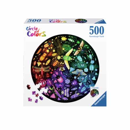 Puzzle Ravensburger Circle of Colors: Insects 500 Piezas Ravensburger - 1