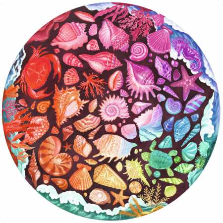 Puzzle Ravensburger Circle of Colors: Seashells 500 Piezas Ravensburger - 1