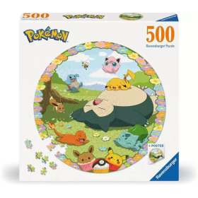 Puzzle Ravensburger Pokémon Circular 500 Piezas Puzzle Ravensburger Pokémon Circular 500 Piezas Ravensburger - 1