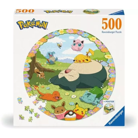 Puzzle Ravensburger Pokémon Circular 500 Piezas Ravensburger - 1