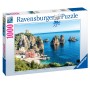 Puzzle Ravensburger Faraglioni de Scopello, Sicilia de 1000 Piezas Ravensburger - 1