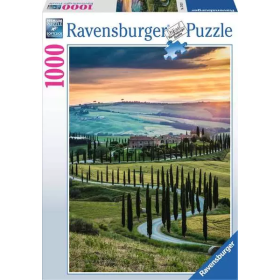 Puzzle Ravensburger Valle del Orcia, Toscana de 1000 Piezas Puzzle Ravensburger Valle del Orcia, Toscana de 1000 Piezas Ravensburger - 1