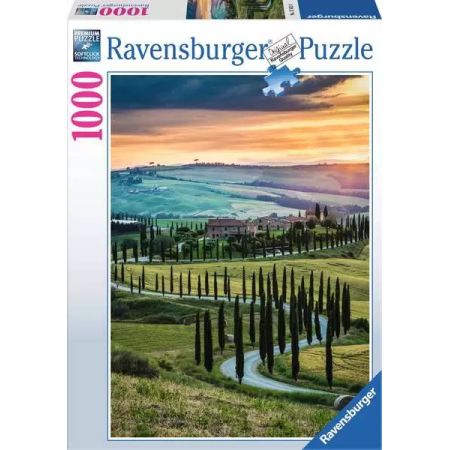 Puzzle Ravensburger Valle del Orcia, Toscana de 1000 Piezas Ravensburger - 1