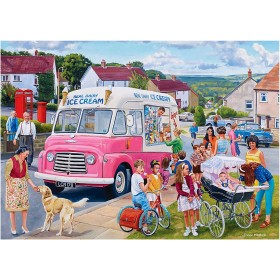 Puzzle Falcon La Furgoneta de los Helados de 1000 Piezas Puzzle Falcon La Furgoneta de los Helados de 1000 Piezas Falcon - 2