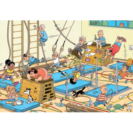 Puzzle Jumbo Clase De Gym 240 Piezas Jumbo - 2