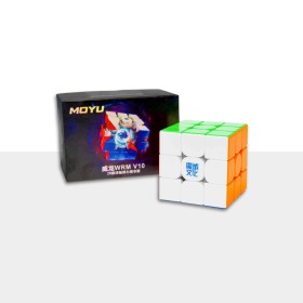 MoYu WeiLong WRM V10 3x3 (20 Magnet Ball Core + UV Coated) MoYu WeiLong WRM V10 3x3 (20 Magnet Ball Core + UV Coated) Moyu cube - 1