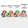 MoYu WeiLong WRM V10 3x3 (20 Magnet Ball Core + UV Coated) Moyu cube - 4