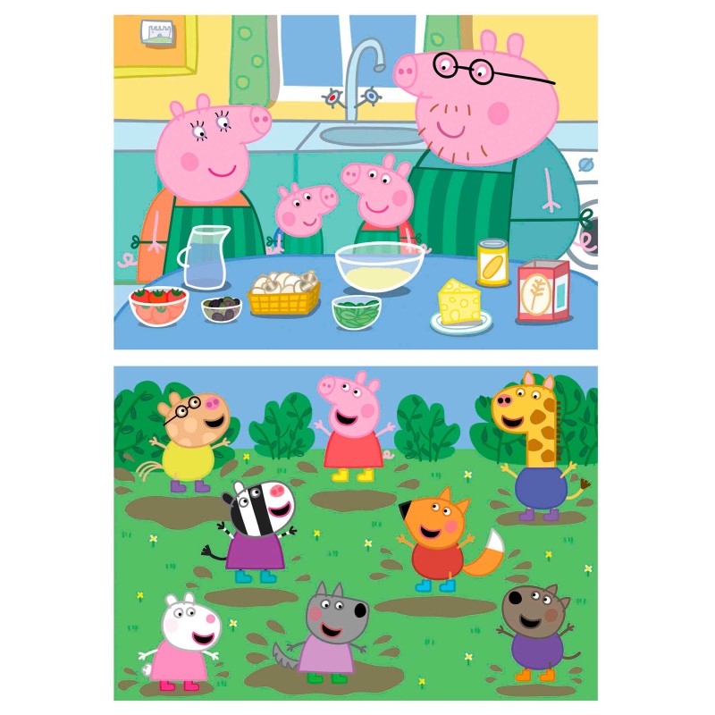 Jeu éducatif - Peppa Pig - Jeu de mémoire - Dès 3 ans - Educa - En