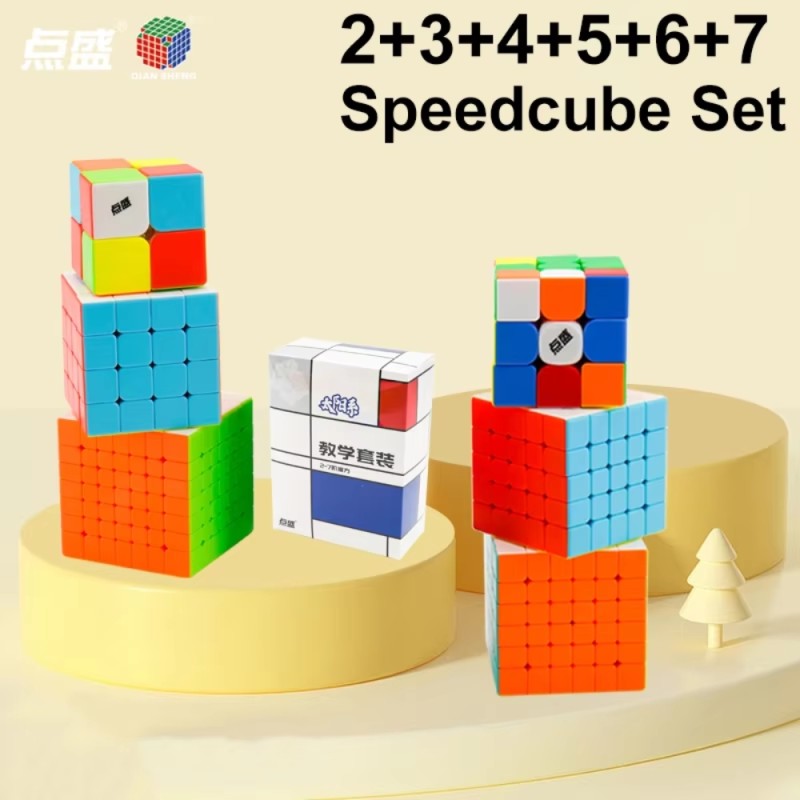 Project 234567 Pack DianSheng Solars 234567 - ¡Set completo de cubos de velocidad! 🤩