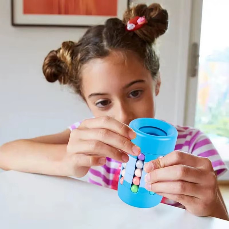 Magic Beans Cylinder 5 Layers: Rompecabezas y Lapicero Original 🤩
