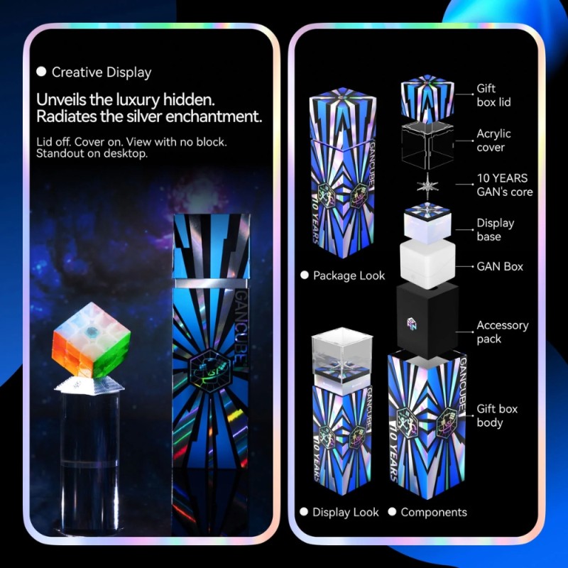 Gan 15 MagLev UV Zenith 3x3 (Edition Limitée