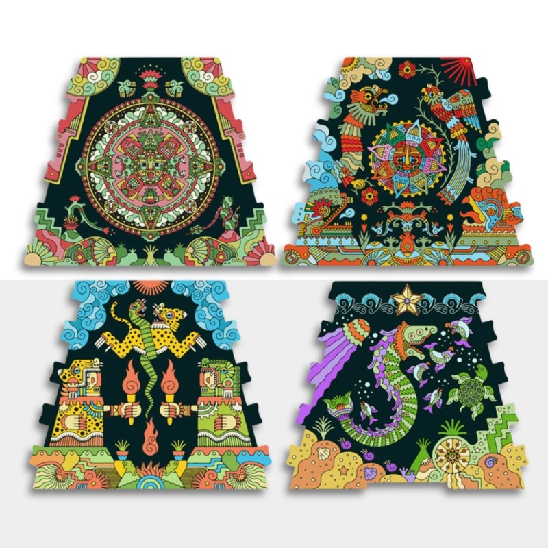 Aztec Realms - Expansión para la Pirámide del Sol 🗿 Kubekings