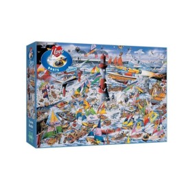 Puzzle Gibsons I Love Barcos de 1000 piezas Puzzle Gibsons I Love Barcos de 1000 piezas Gibsons - 1