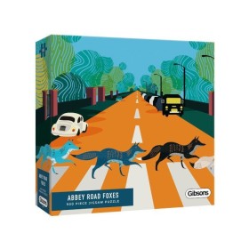 Puzzle Gibsons Abbey Road Foxes de 500 piezas Gibsons - 1