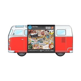 Puzzle Eurographics VW Bus Tin Road Trips de 550 piezas Puzzle Eurographics VW Bus Tin Road Trips de 550 piezas - 1