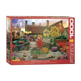 Puzzle Eurographics Old Town Living de 1000 piezas Puzzle Eurographics Old Town Living de 1000 piezas - 1